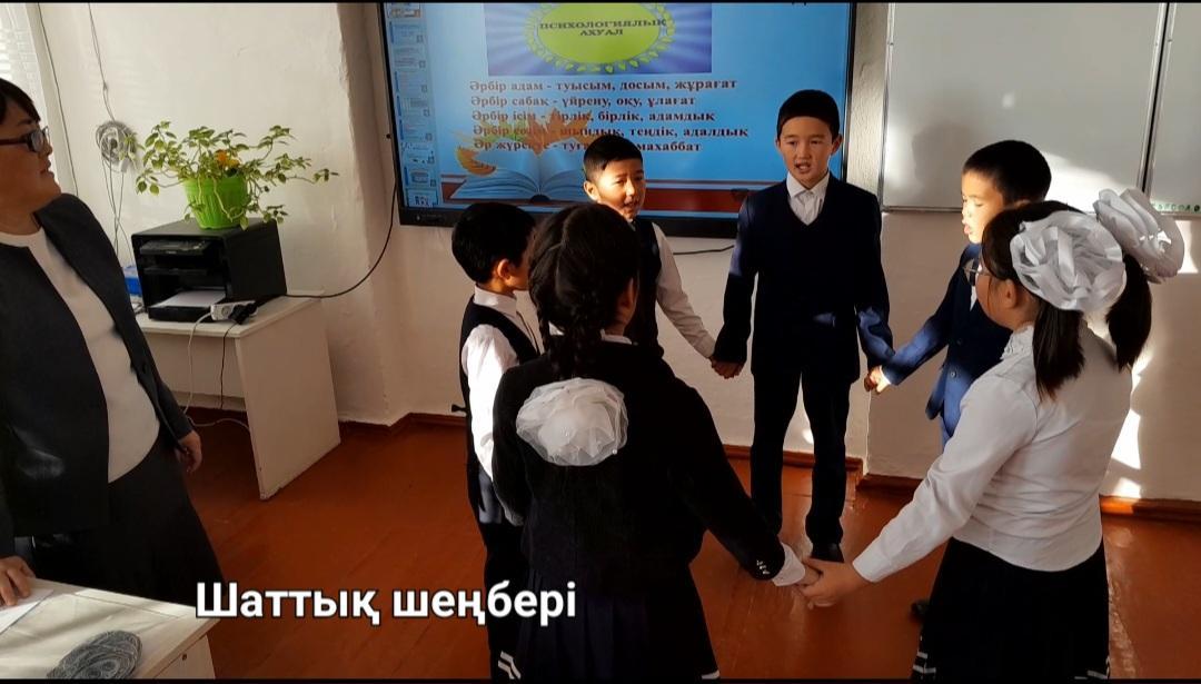 Ашық сабақ Кыдырманова Г